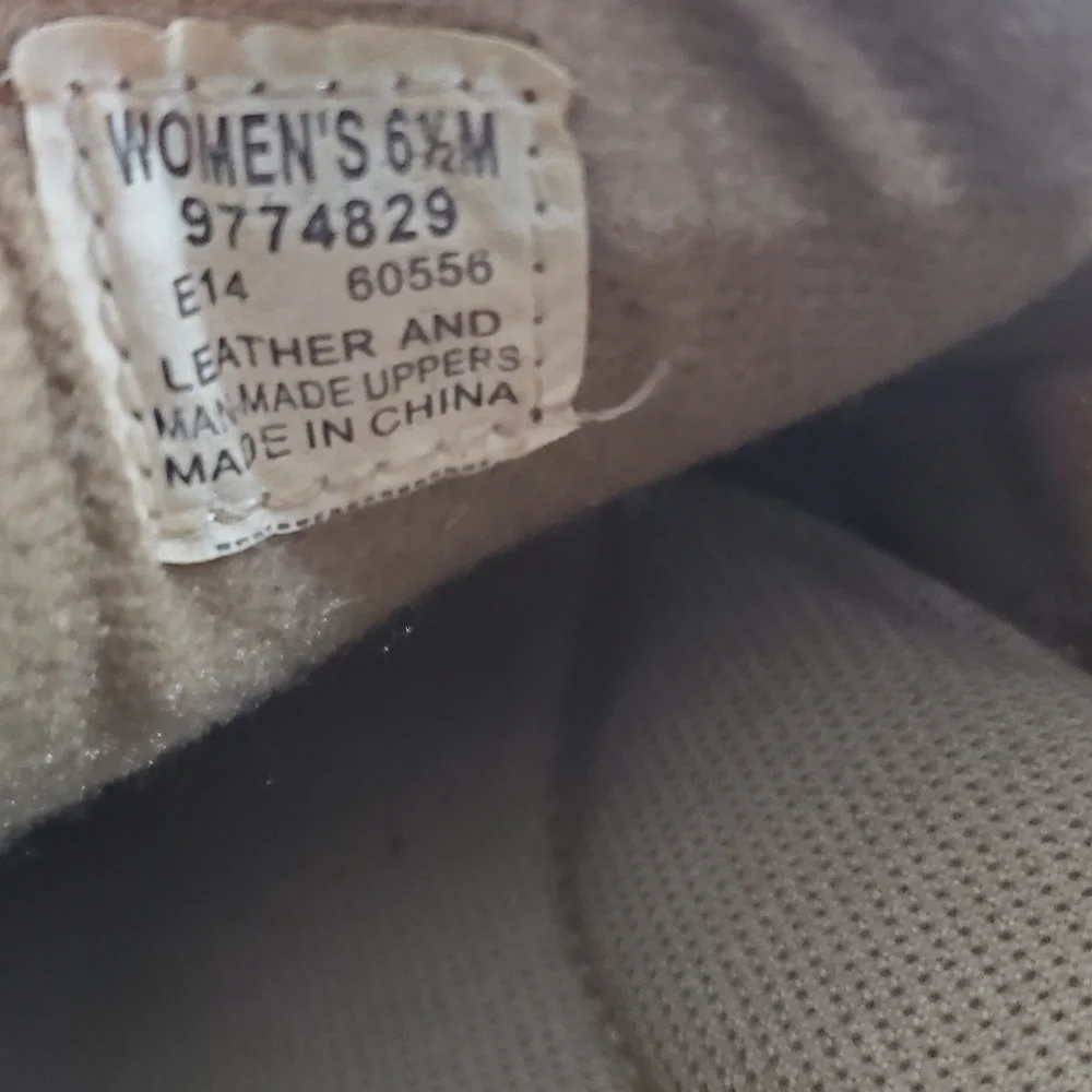 Sperry leather tan
